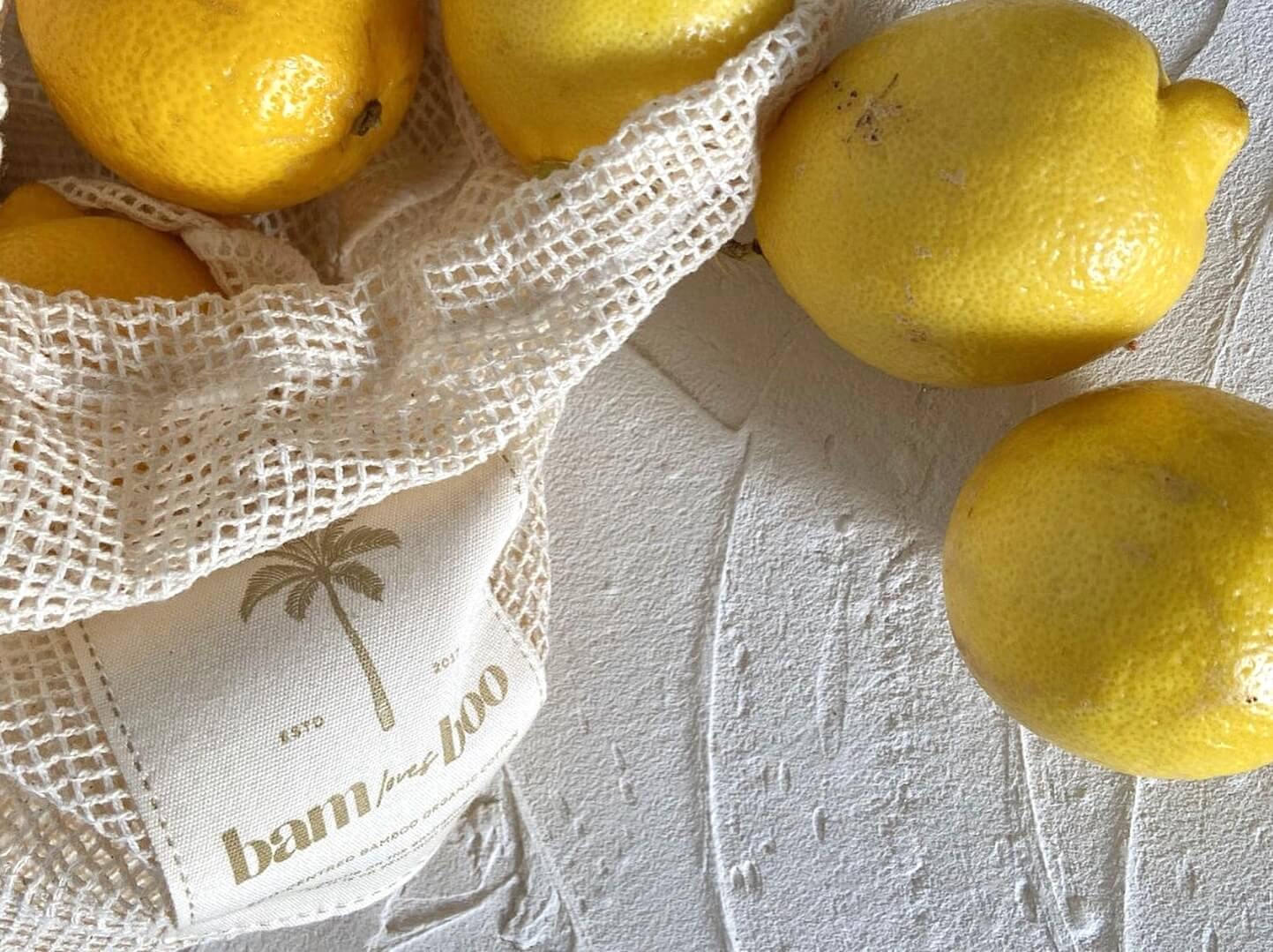 Bam Loves Boo resusable packaging organic mesh bags